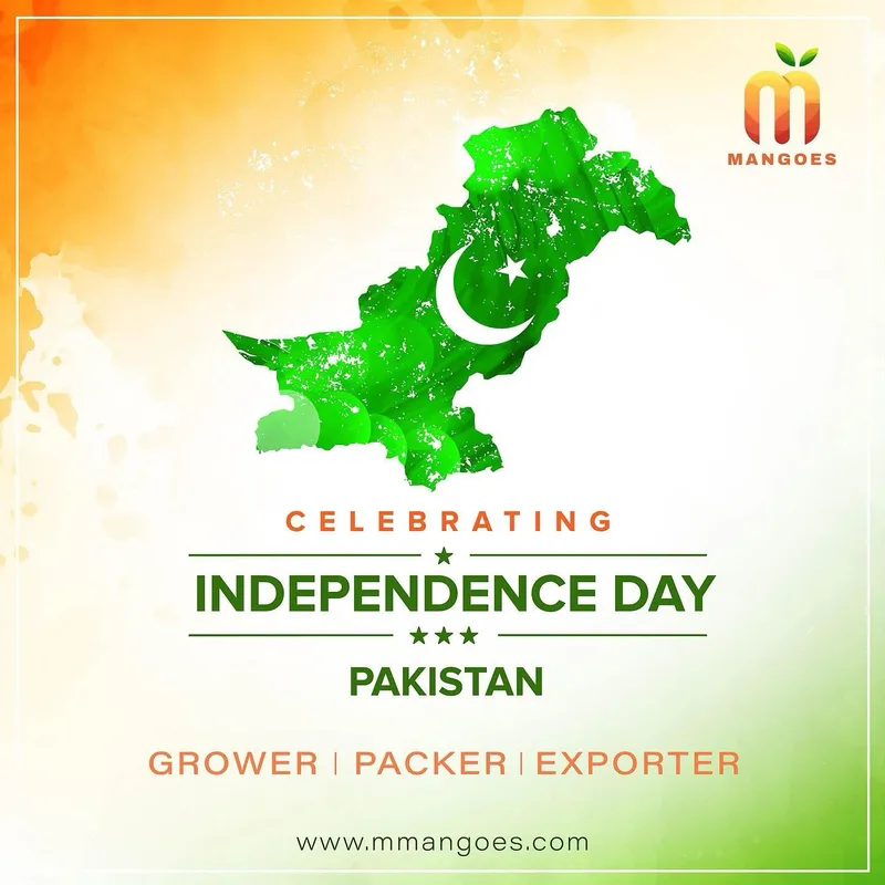 MMA Mangoes celebrating Pakistan Independence Day - Grower Packer Exporter of premium mangoes
